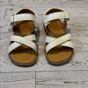 Kids White Sandals